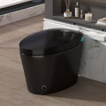 Smart Toilet with Bidet Built-in and Heated Seat - Black