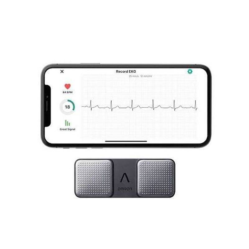 Omron HeartScan HCG-801 Portable Single Channel ECG Monitor