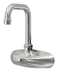 Krowne Royal Series 16-670-M-M1 Touchless Wall-Mount Sensor Faucet, 4-Inch Centers, 4-1/2-Inch Double-Bend Spout, Brushed Nickel, 1.00 GPM