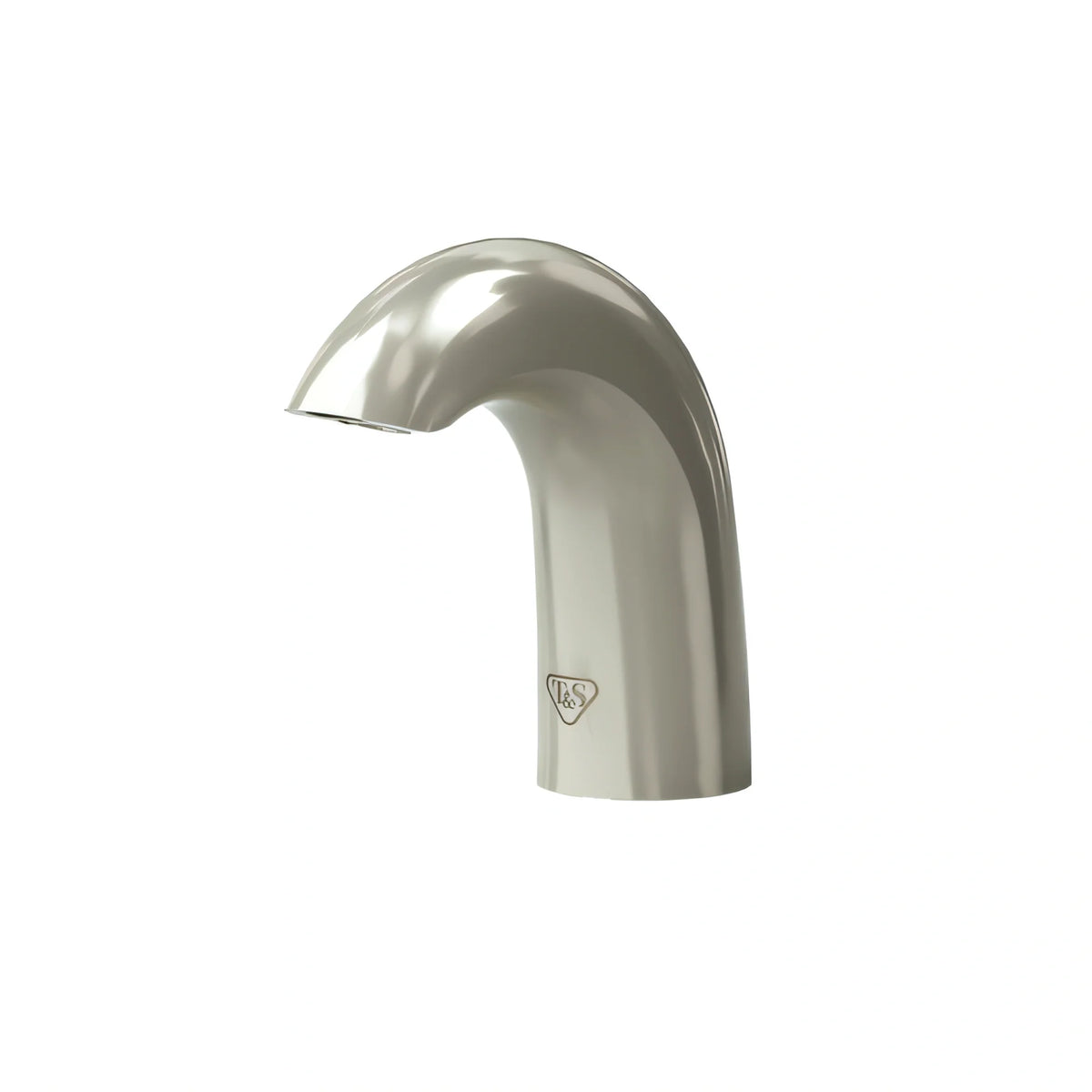 T&S Brass ECW-3172-BN Touchless Electronic Sensor Lavatory Faucet, Single-Hole Deck Mount, Brushed Nickel, 0.5 GPM