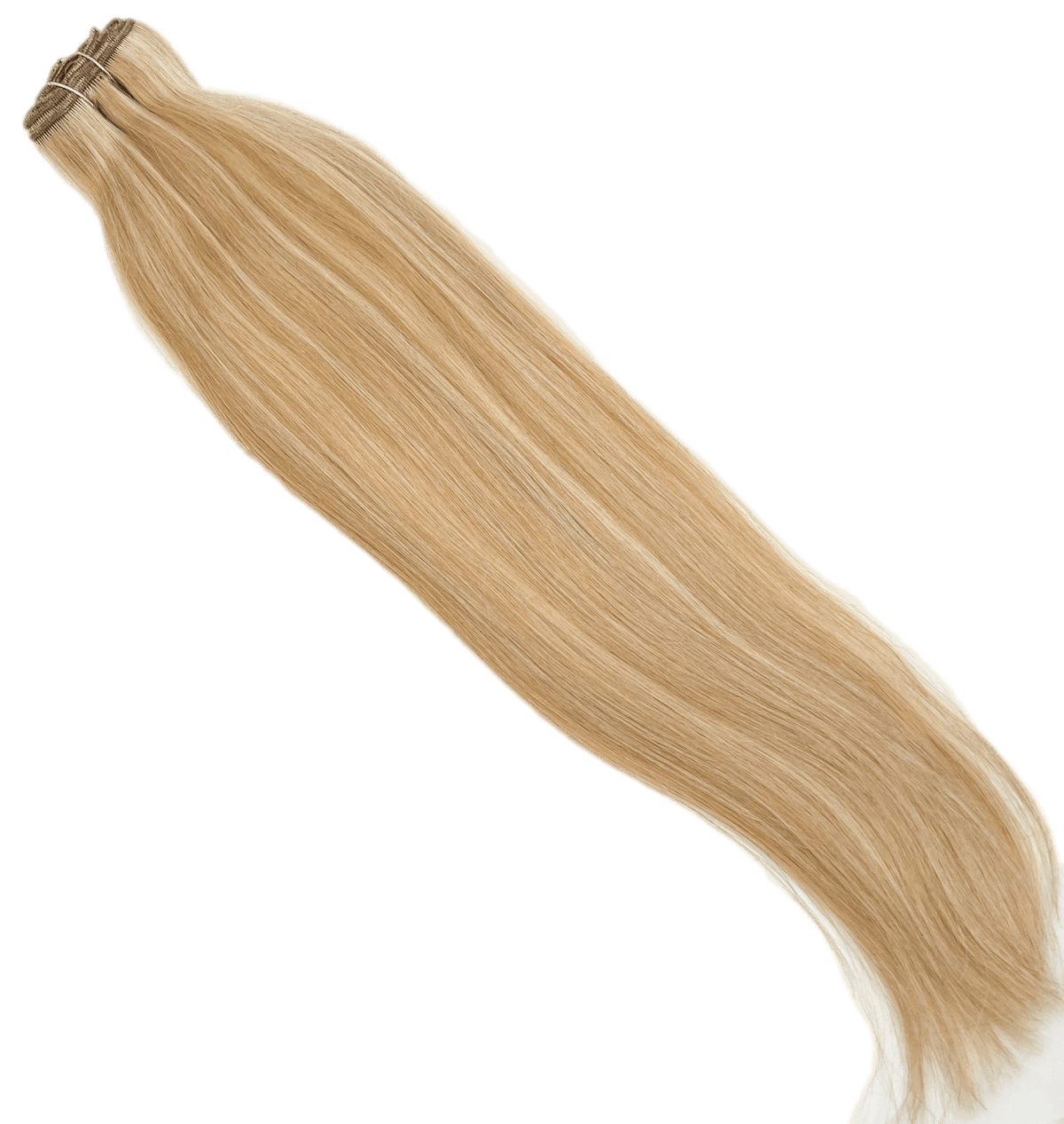 VIP ClipeX Clip-In Hair Extensions 100% Human Hair, Silky Straight 18 Inch (140g) Full Head Set