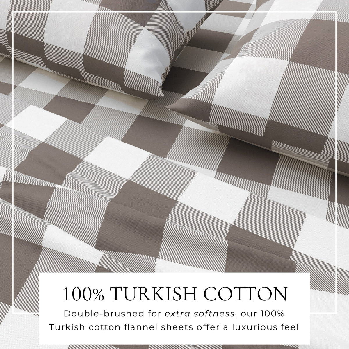Turkish Cotton Flannel Sheet - Belle Collection
